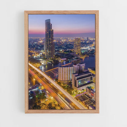 Bangkok-Lichtplakat