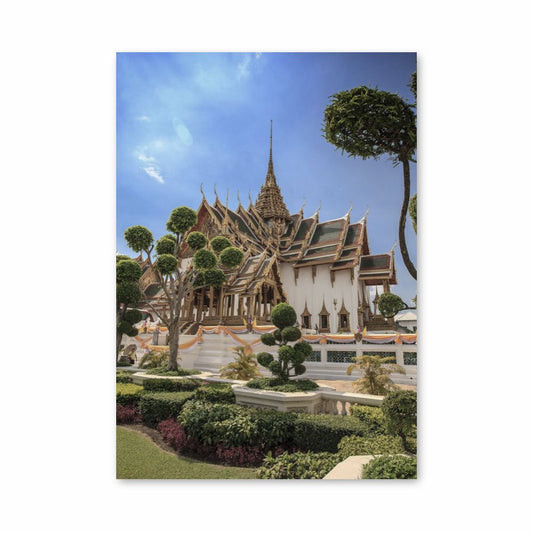 Poster zum Bangkok-Tempel