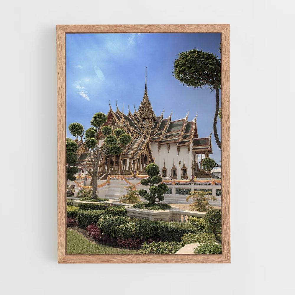 Poster zum Bangkok-Tempel