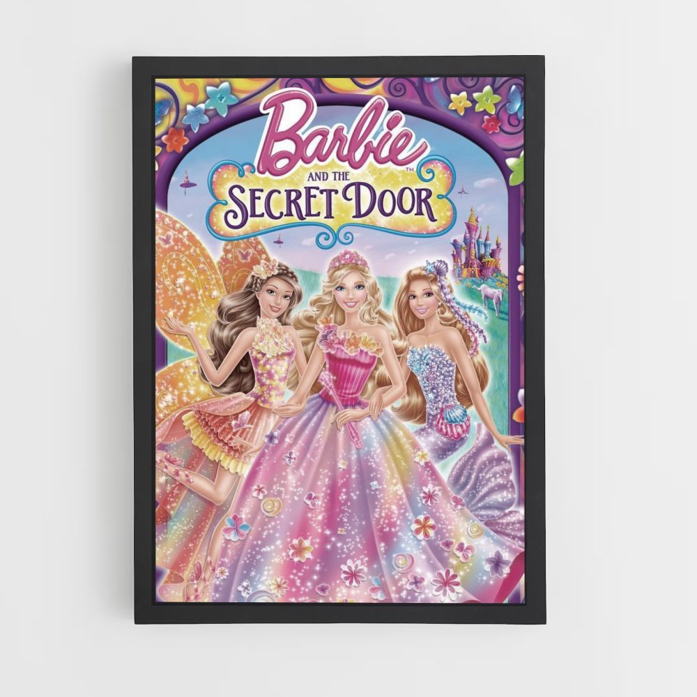 Poster Barbie Geheimtür