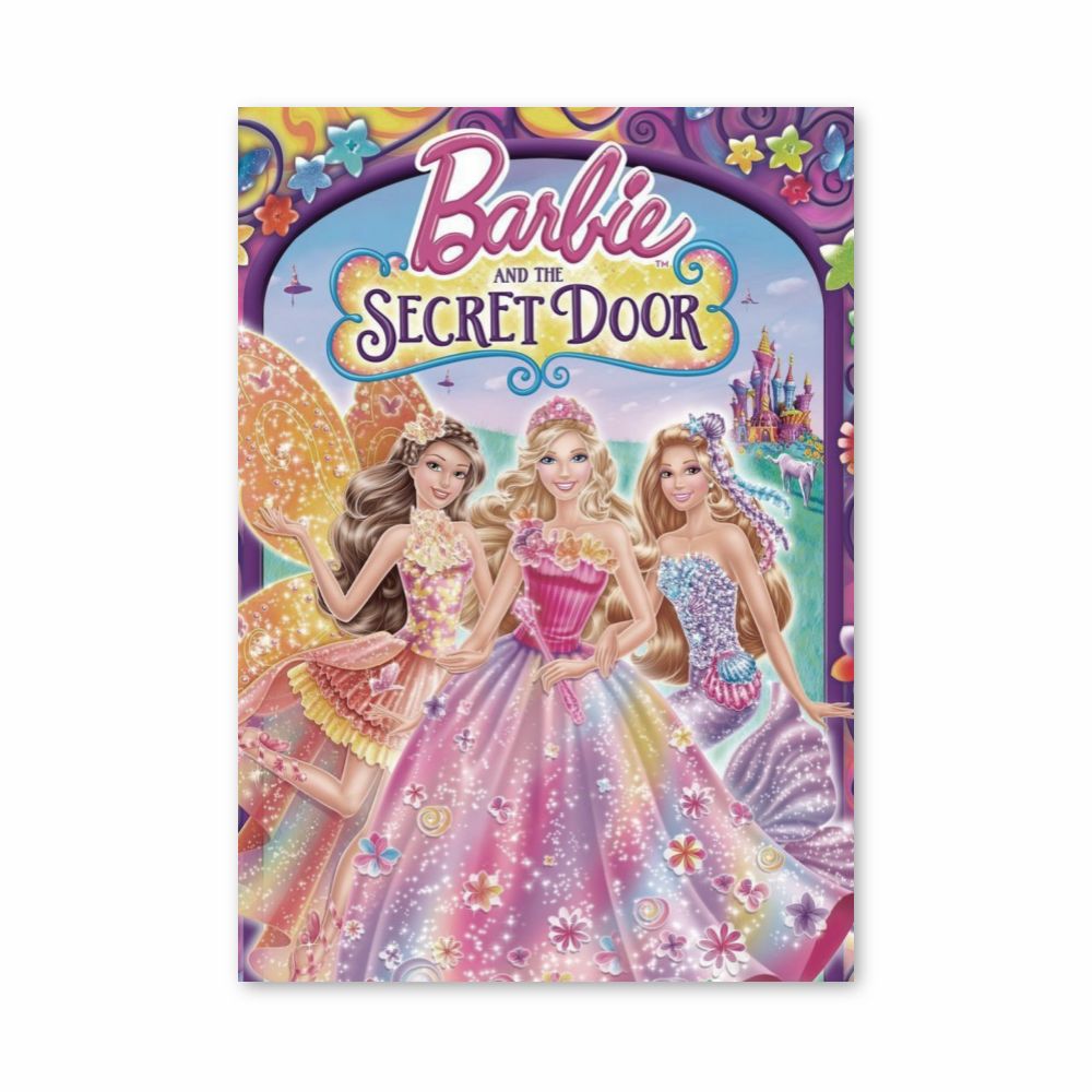 Poster Barbie Geheimtür