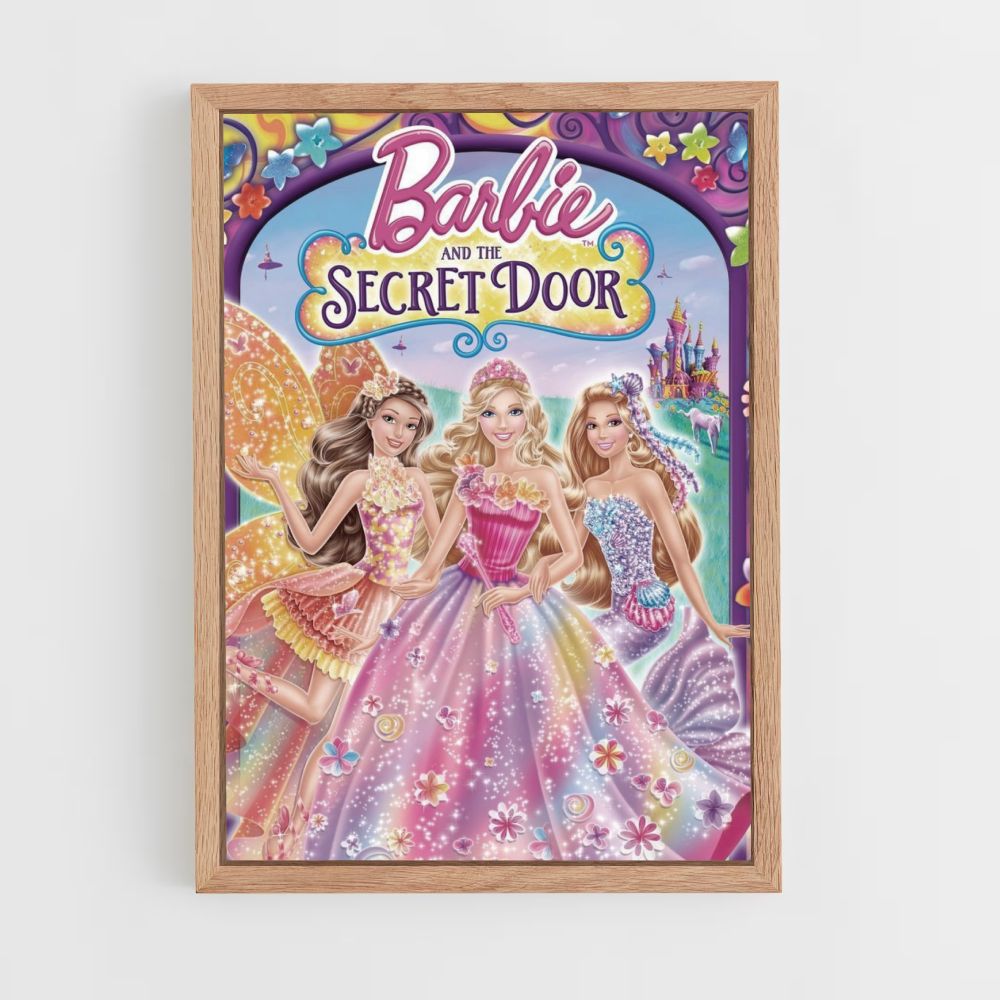 Poster Barbie Geheimtür