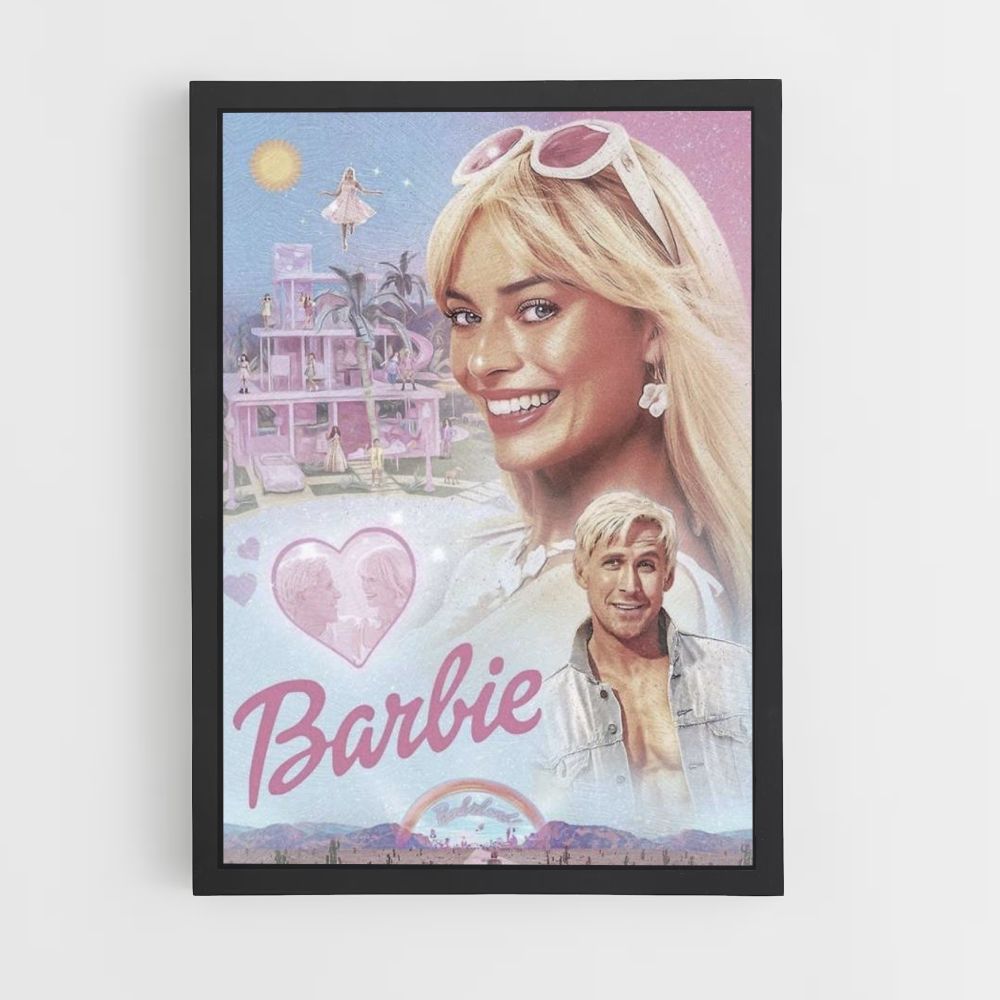 Poster Barbie und Ken