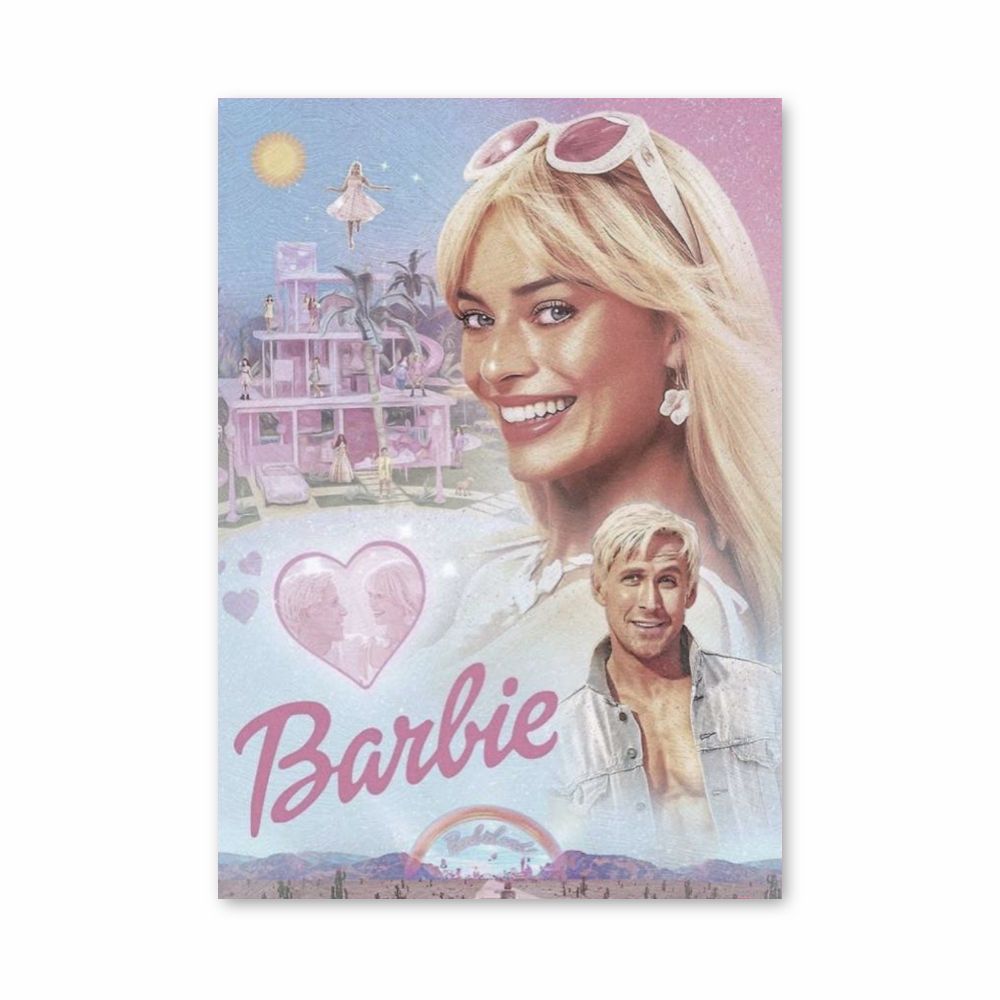 Poster Barbie und Ken