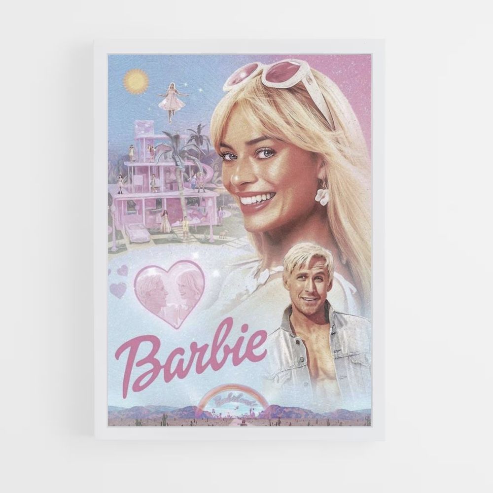 Poster Barbie und Ken