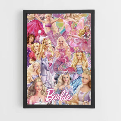 Poster Barbie-Collage