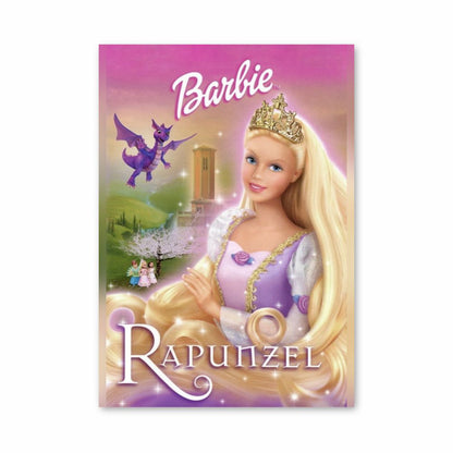 Poster Barbie Rapunzel