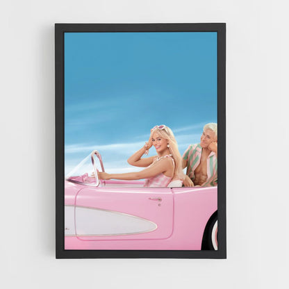 Barbie-Auto-Poster