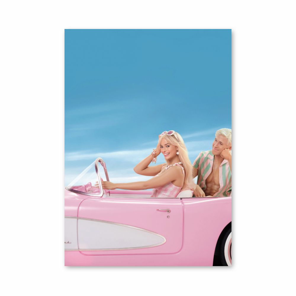 Barbie-Auto-Poster