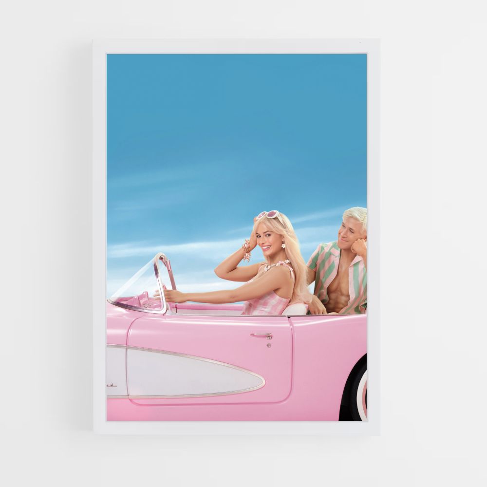 Barbie-Auto-Poster