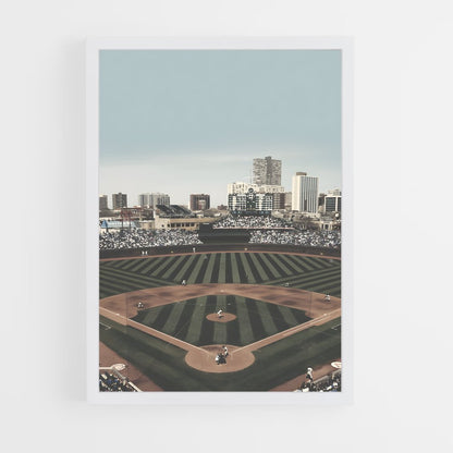 baseball-7 cadre Blanc