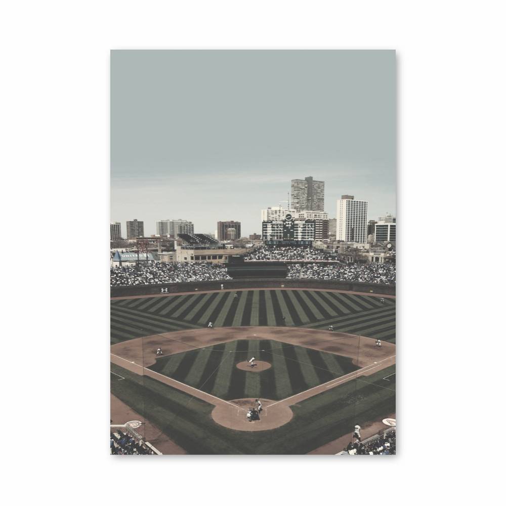 Poster Terrain de Baseball