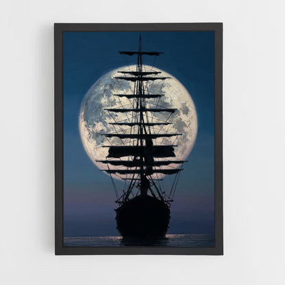 Piratenschiff-Poster