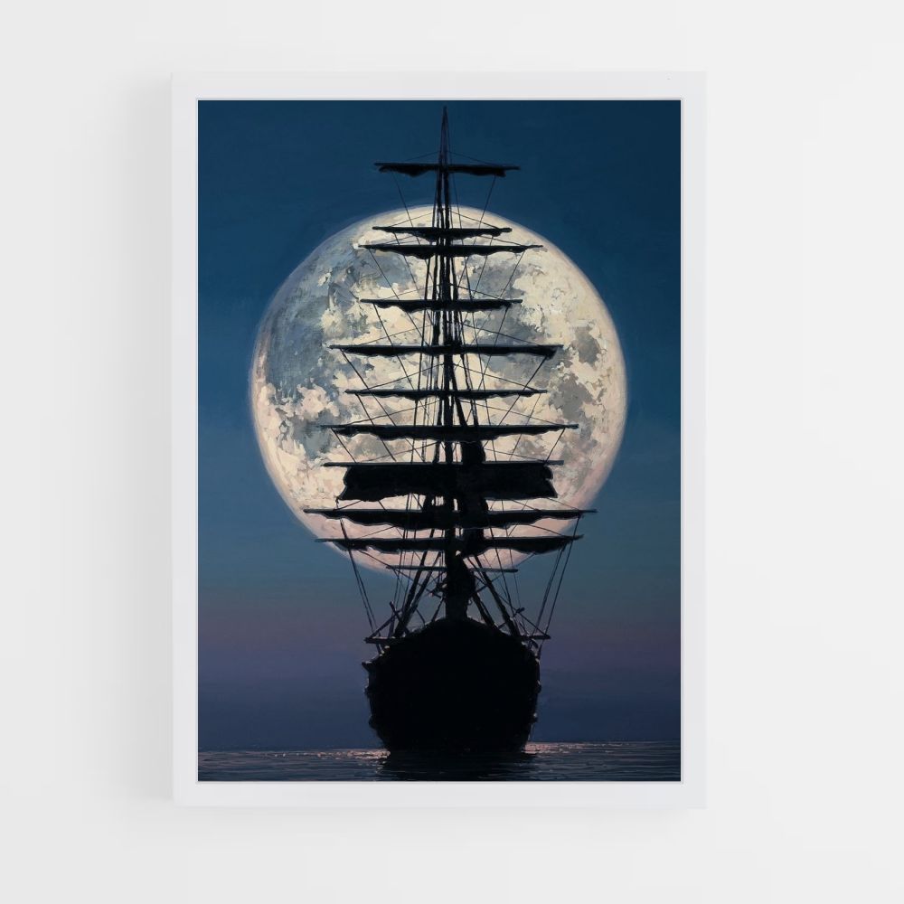 Piratenschiff-Poster