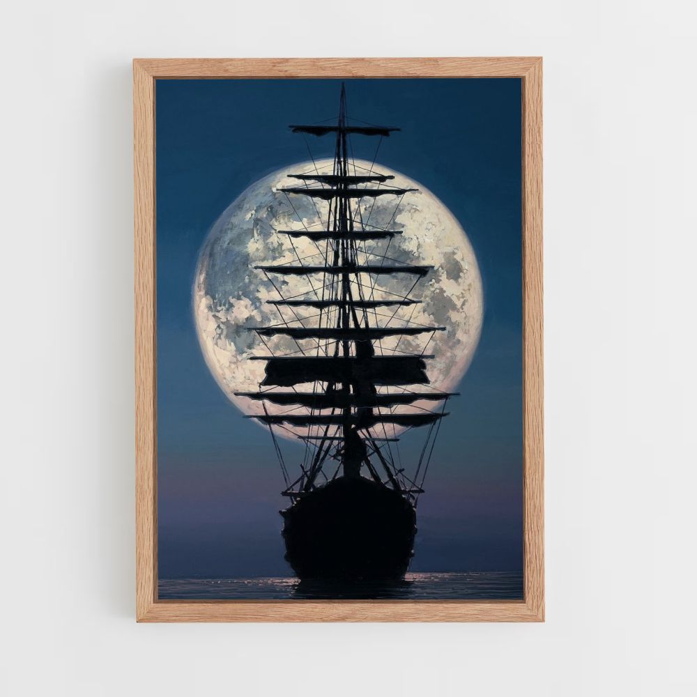 Piratenschiff-Poster