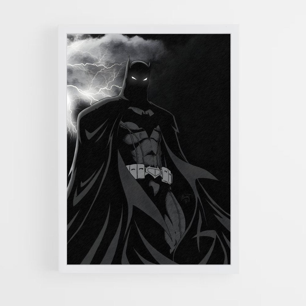 batman-1 cadre Blanc
