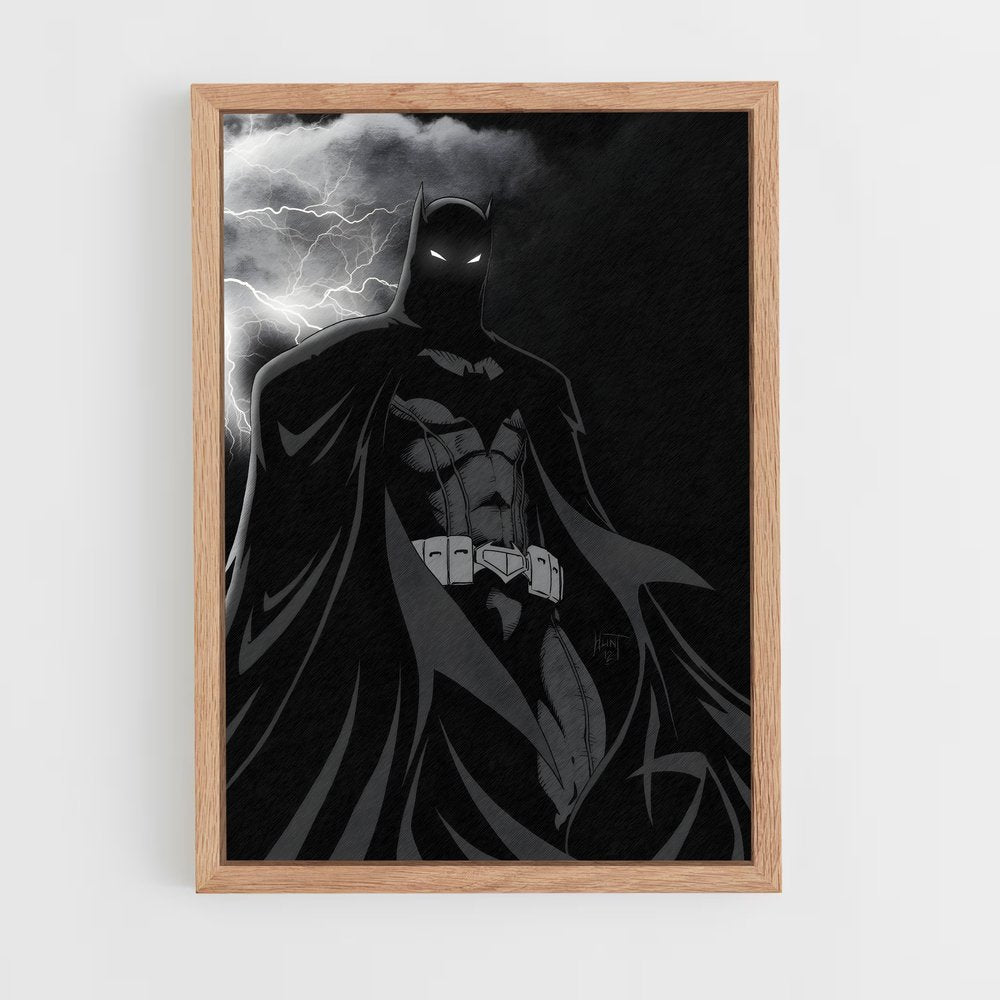 batman-1 cadre Bois clair