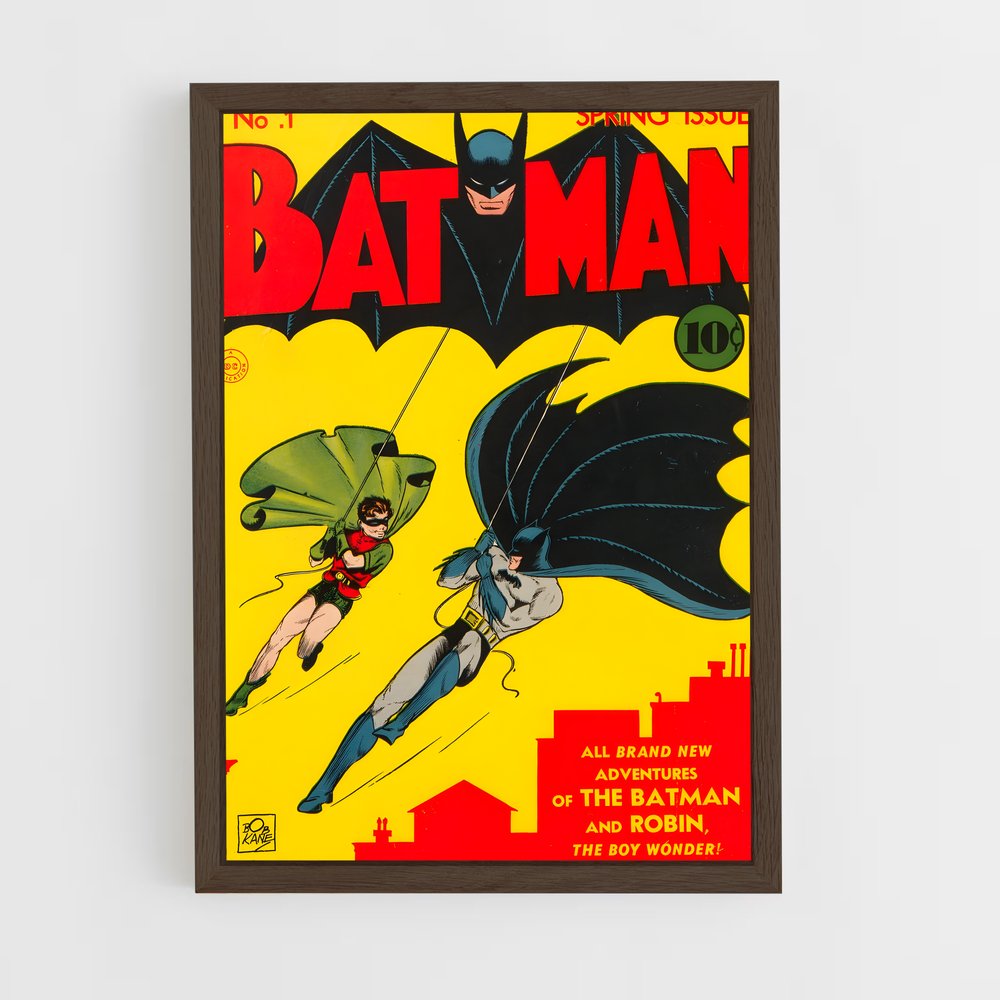 batman-11 cadre Bois foncé