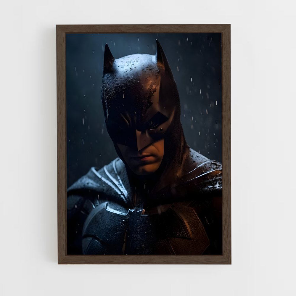 batman-14 cadre Bois foncé