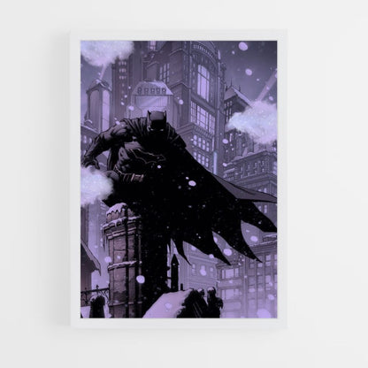 Poster Batman Schnee