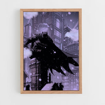 Poster Batman Schnee