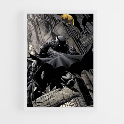 Poster Batman-Zeichnung