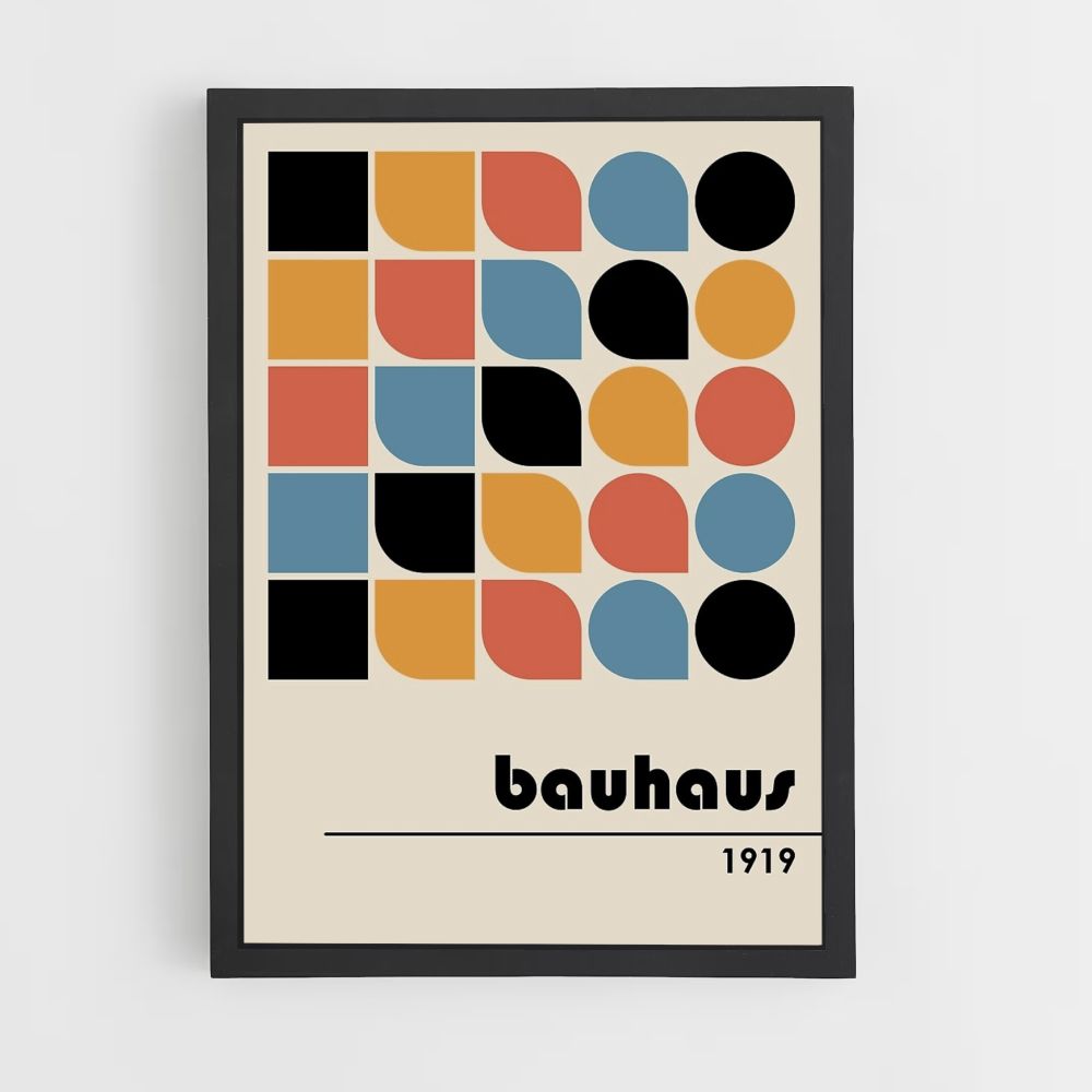 Poster Bauhaus Minimalistisch