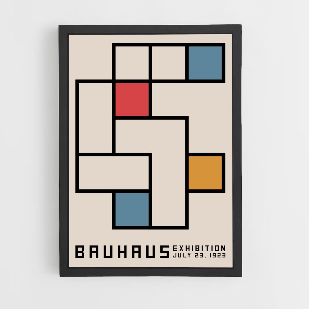 Bauhaus-Quadratplakat