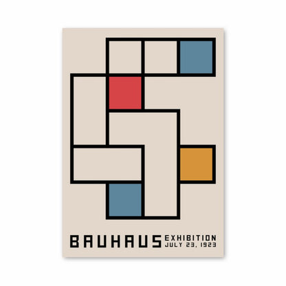 Bauhaus-Quadratplakat