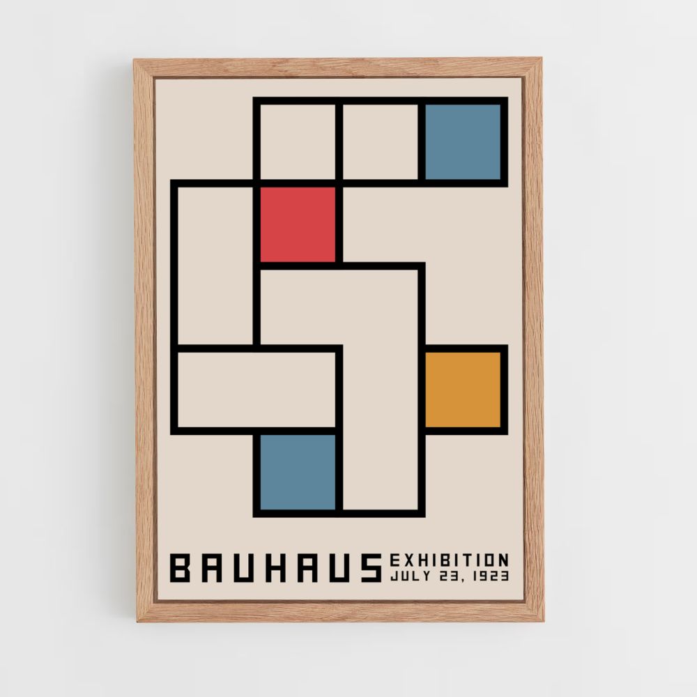 Bauhaus-Quadratplakat