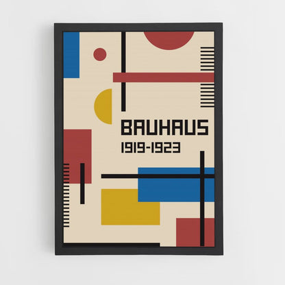 Poster Bauhaus-Zeit