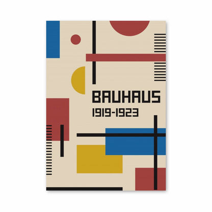 Poster Bauhaus-Zeit