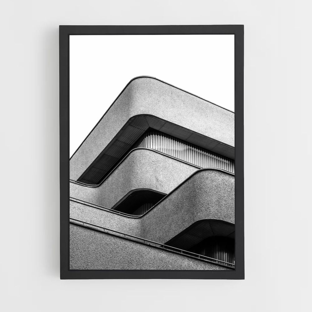 Bauhaus-Architekturplakat