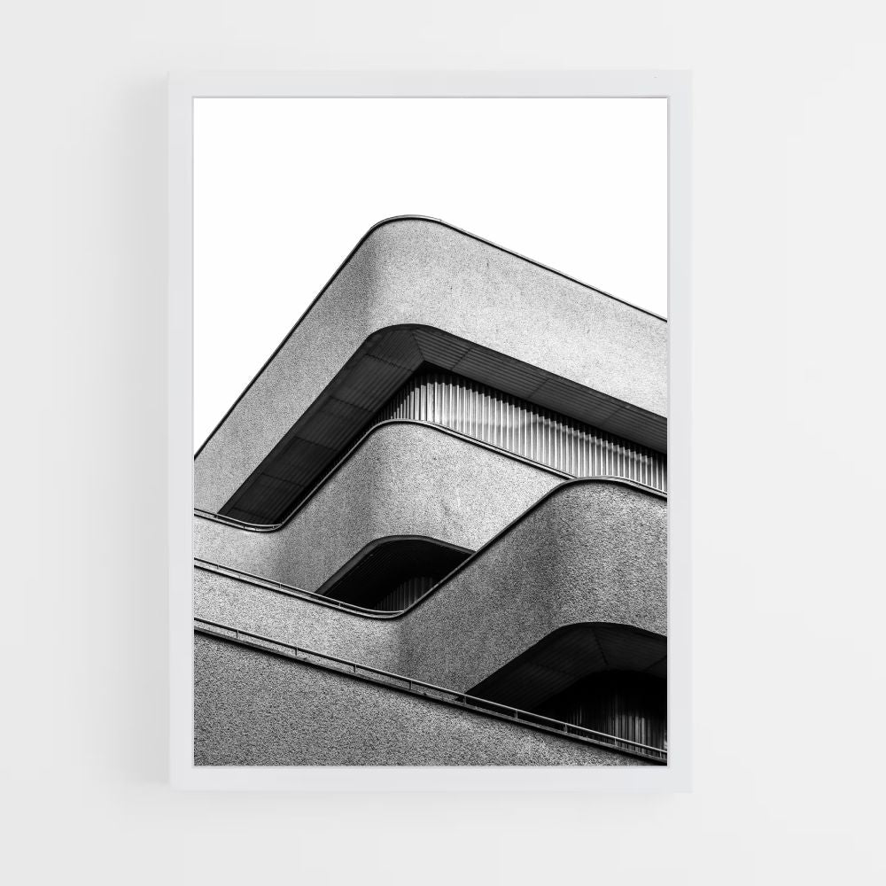 Bauhaus-Architekturplakat