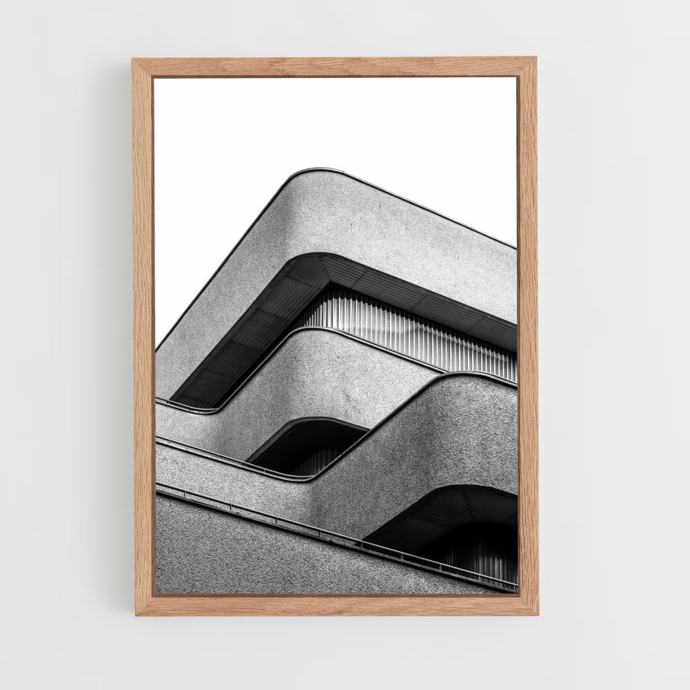 Bauhaus-Architekturplakat