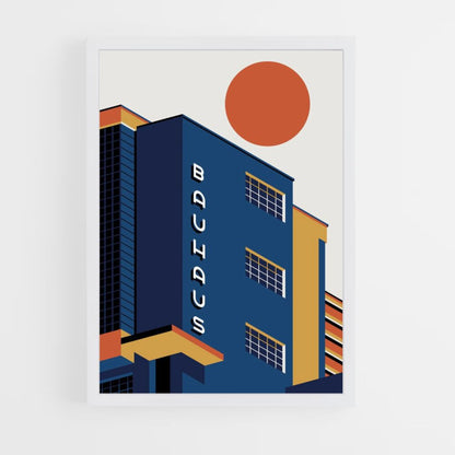 Poster Bauhaus-Gebäude