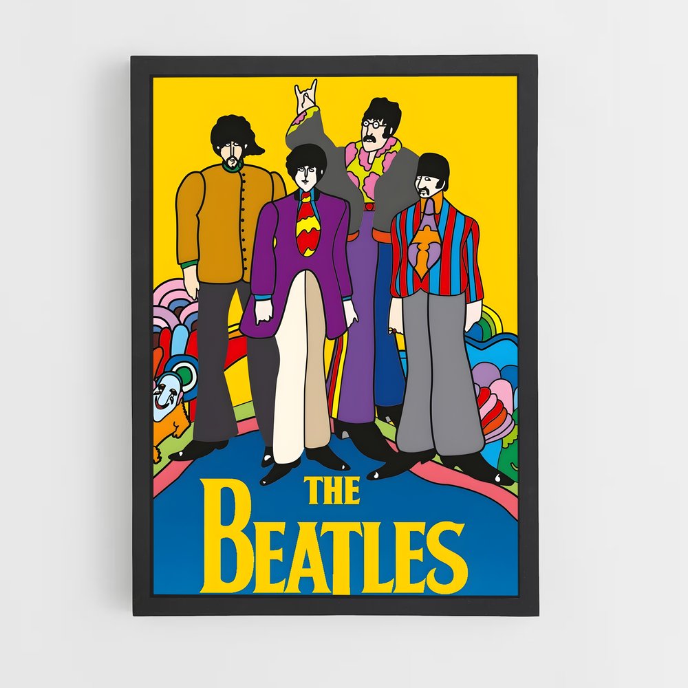 beatles-1 cadre Noir