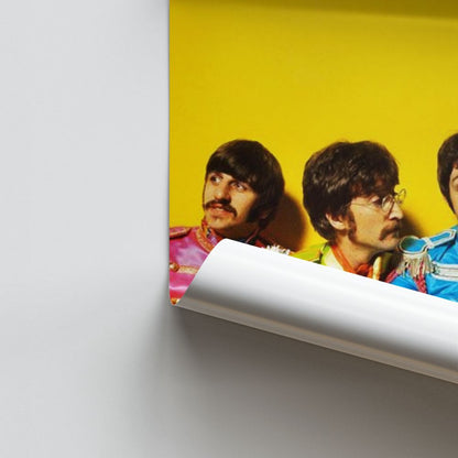 Poster Die Beatles bunt