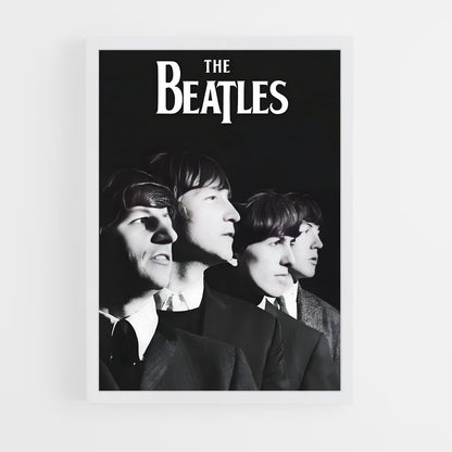 beatles-4 cadre Blanc