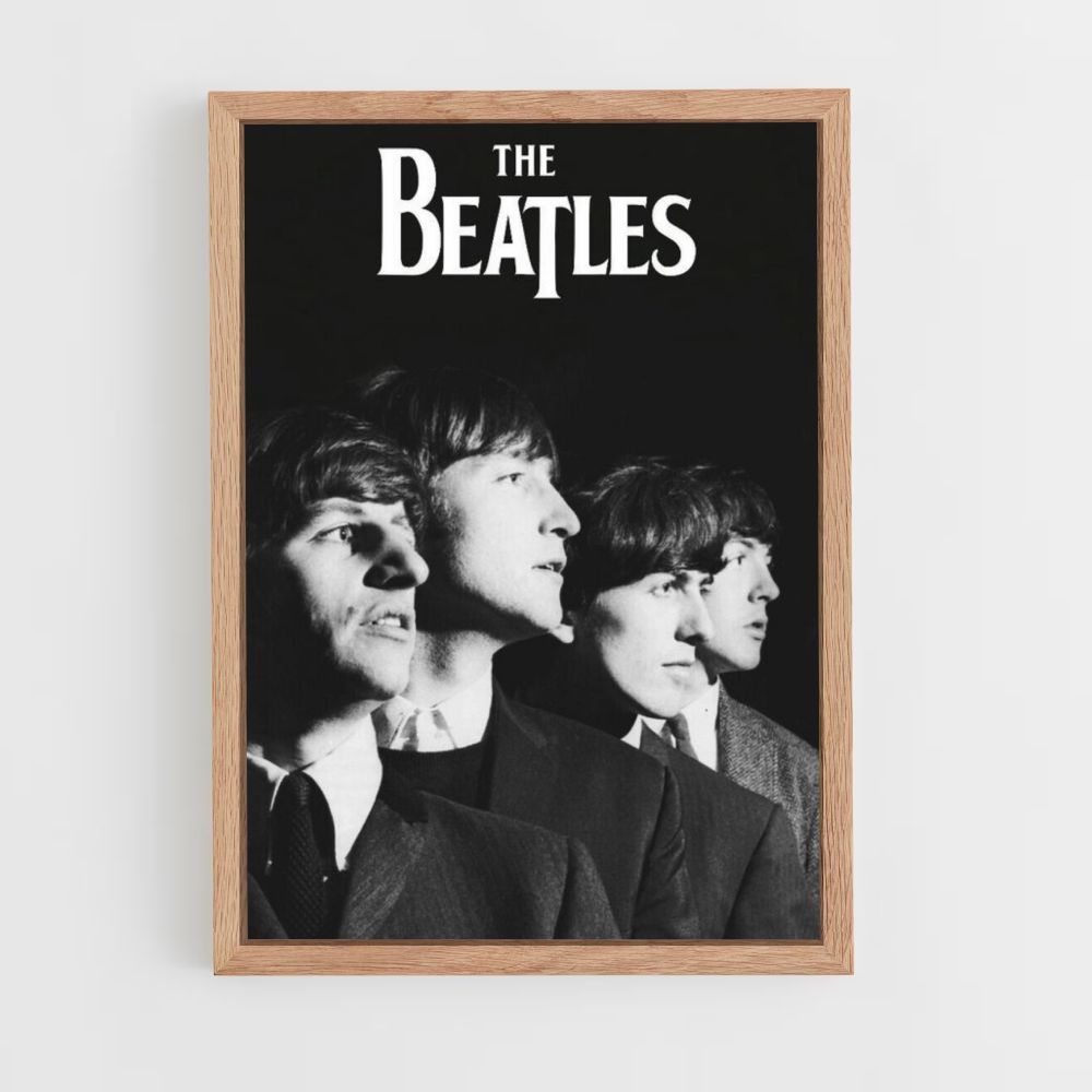 Poster Die Beatles Retro