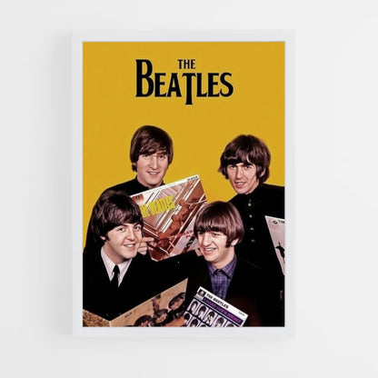 Poster The Beatles Gelb