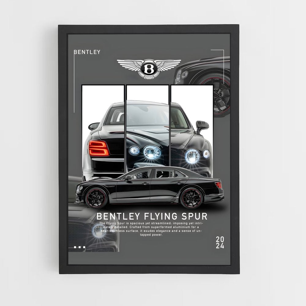 bentley-6 cadre Noir