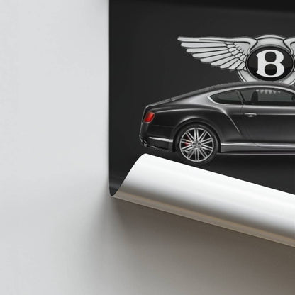 Poster Bentley Ästhetik