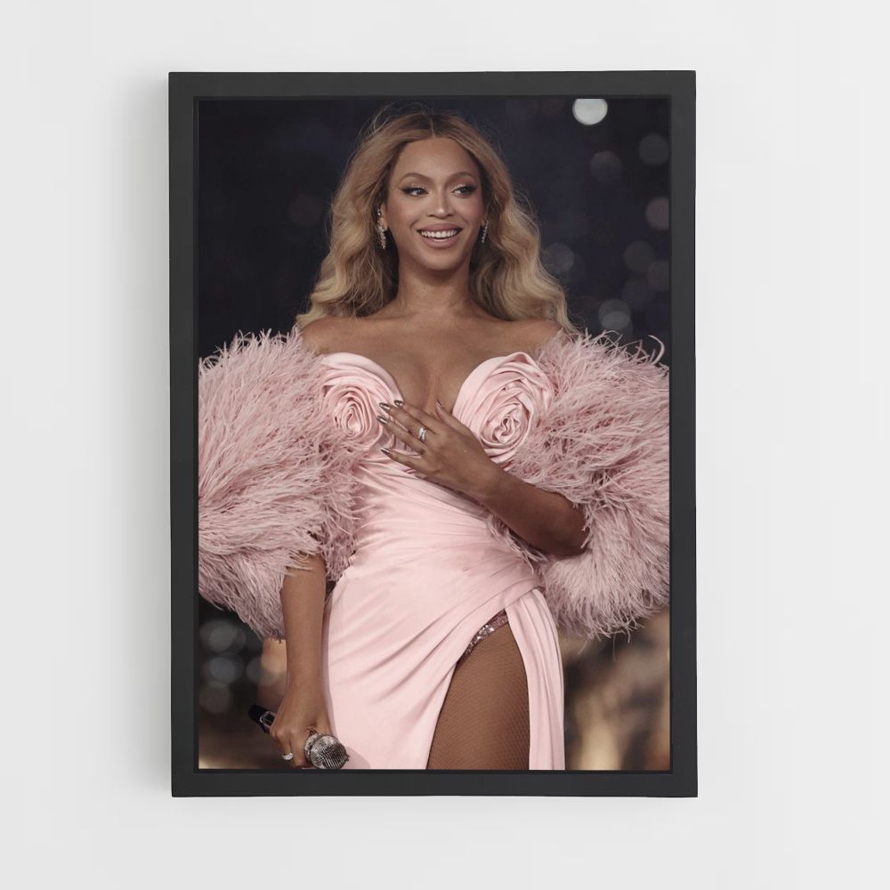 Poster Beyoncé-Kleid