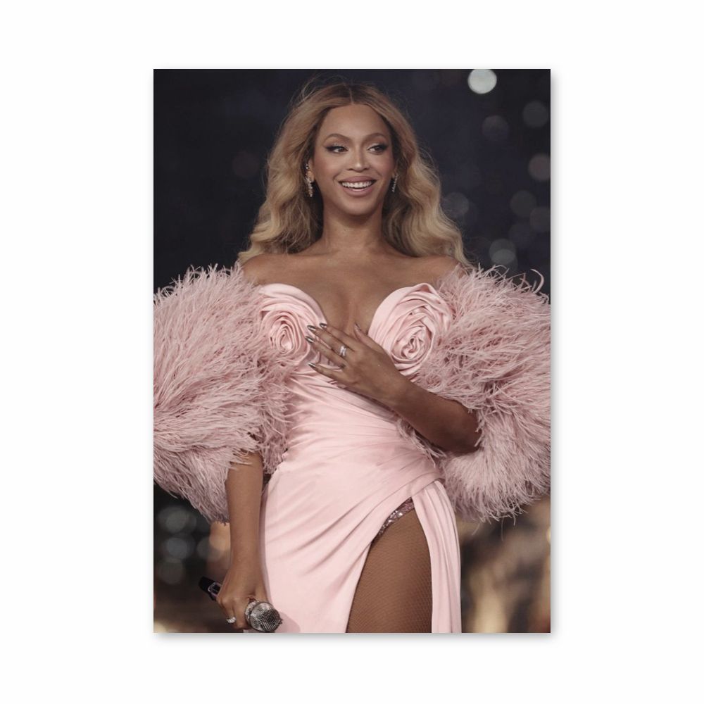 Poster Beyoncé-Kleid