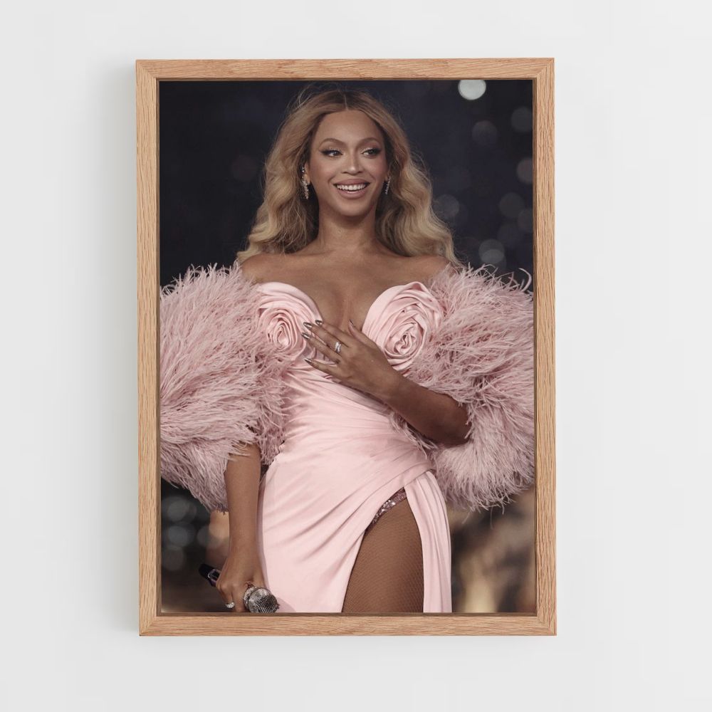 Poster Beyoncé-Kleid