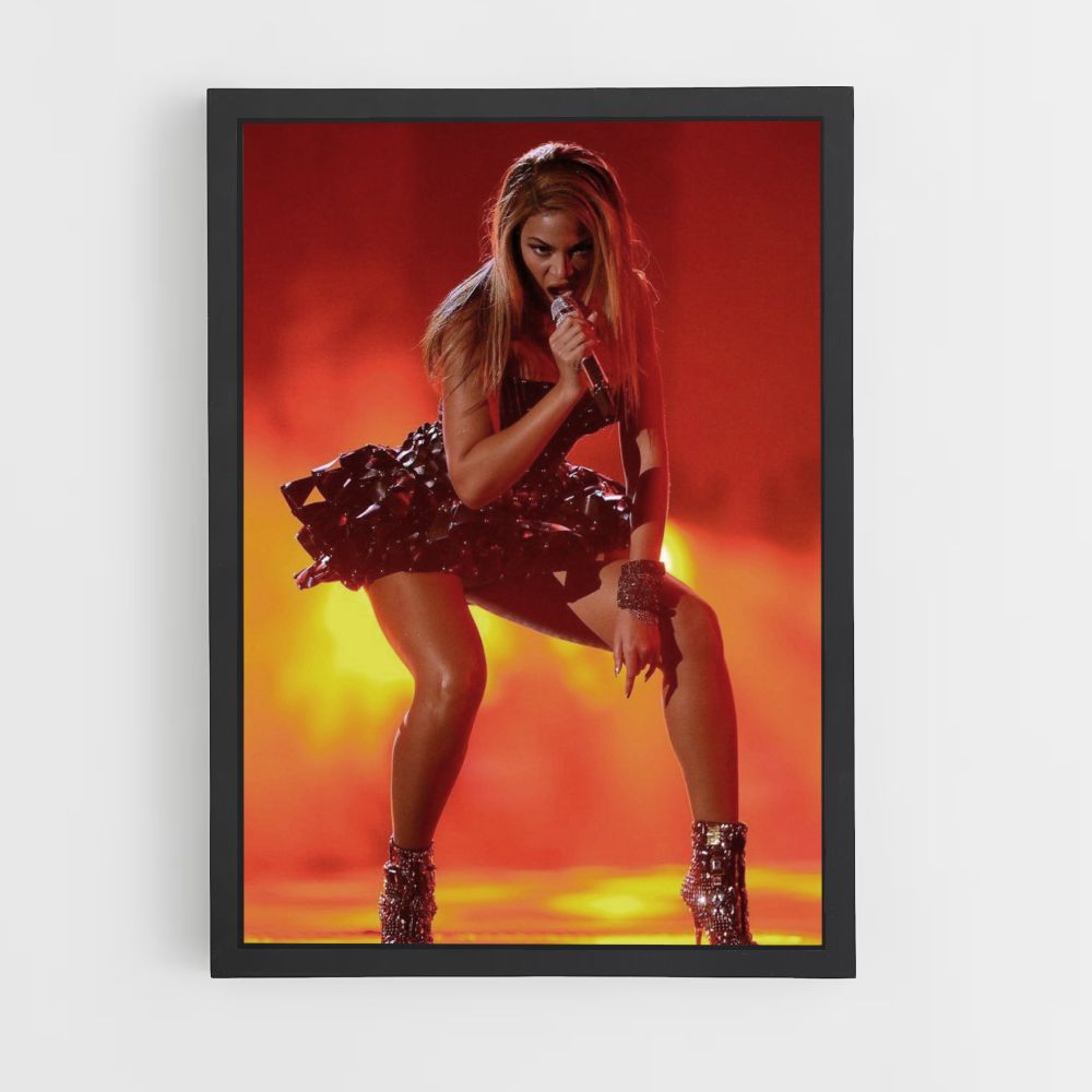 Poster Feuer Beyoncé