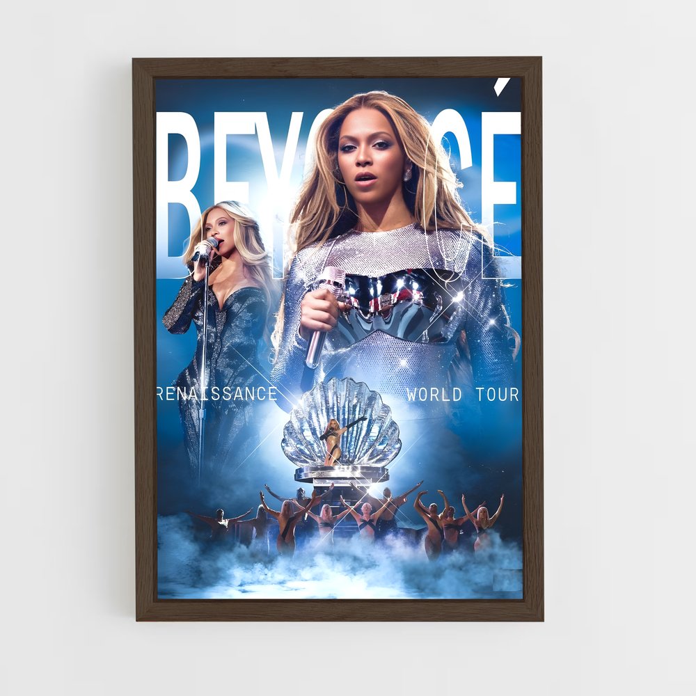 beyonce-6 cadre Bois foncé