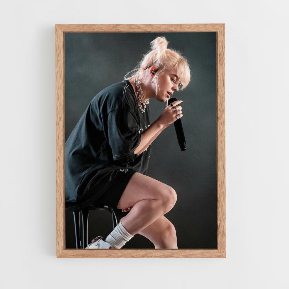 Plakat Billie Eilish Konzert