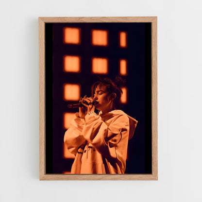 billie-eilish-7 cadre Bois clair